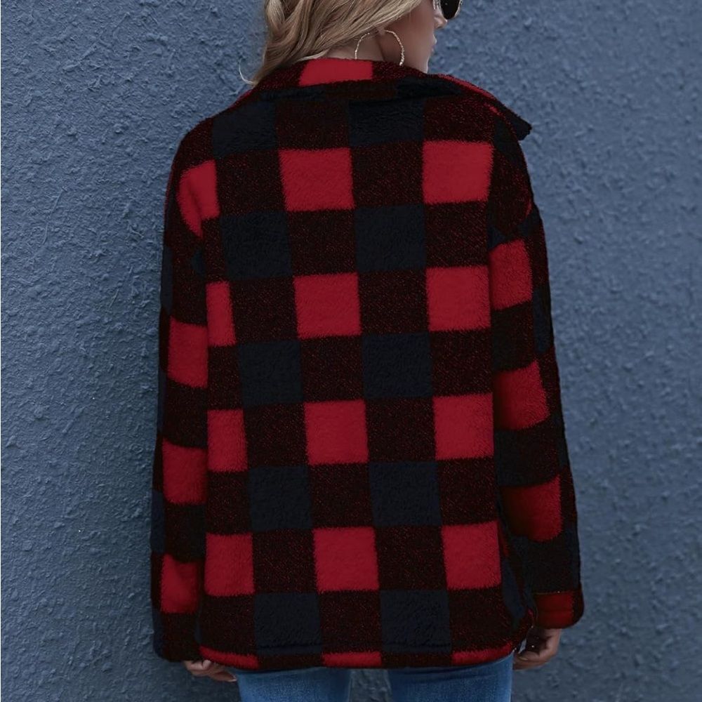 Oversized winter fleece jacket - Picture 4 of 4
